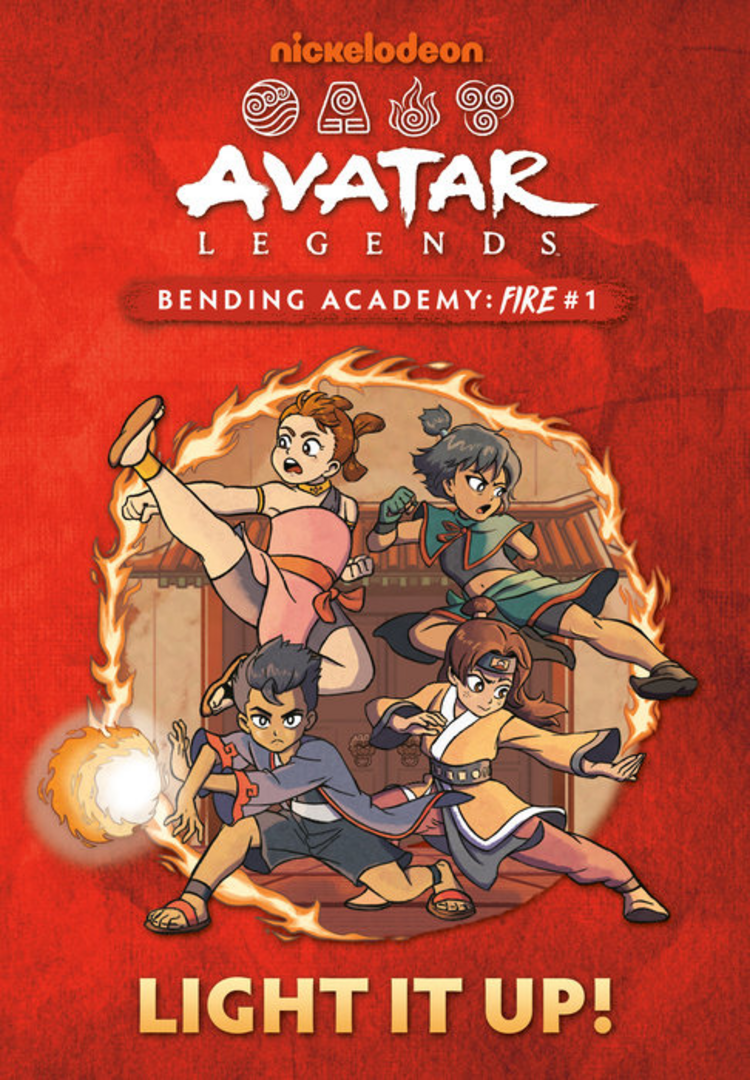 PENGUIN RANDOM HOUSE AVATAR LEGENDS BENDING ACADEMY FIRE HC NOVEL VOL 01 LIGHT IT UP