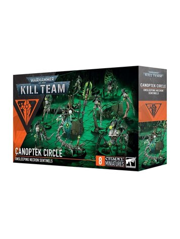 WARHAMMER 40K KILL TEAM CANOPTEK CIRCLE UNSLEEPING NECRON SENTINELS