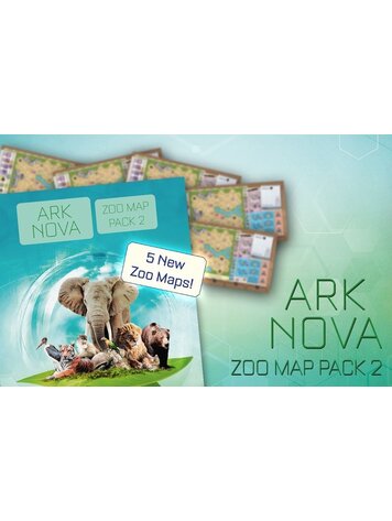CAPSTONE GAMES ARK NOVA ZOO MAP PACK 2