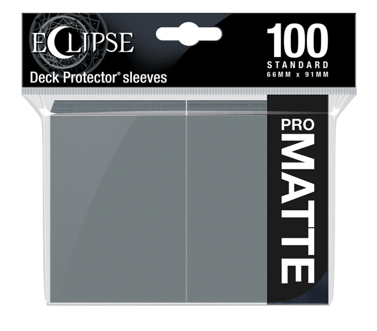 ULTRA PRO ECLIPSE SLEEVES 100 CT MATTE GREY