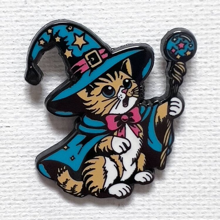 MAGE CAT PIN