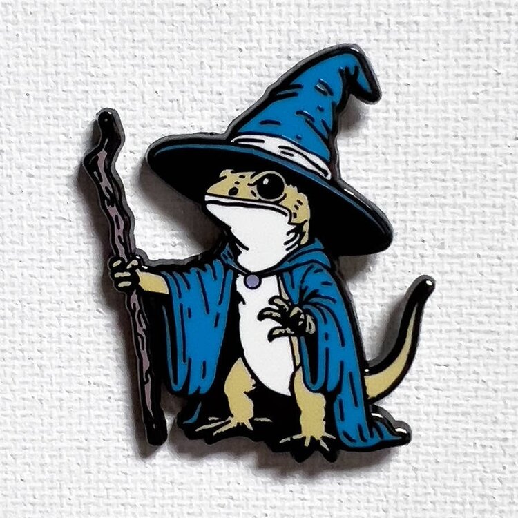 LIZARD WIZARD PIN