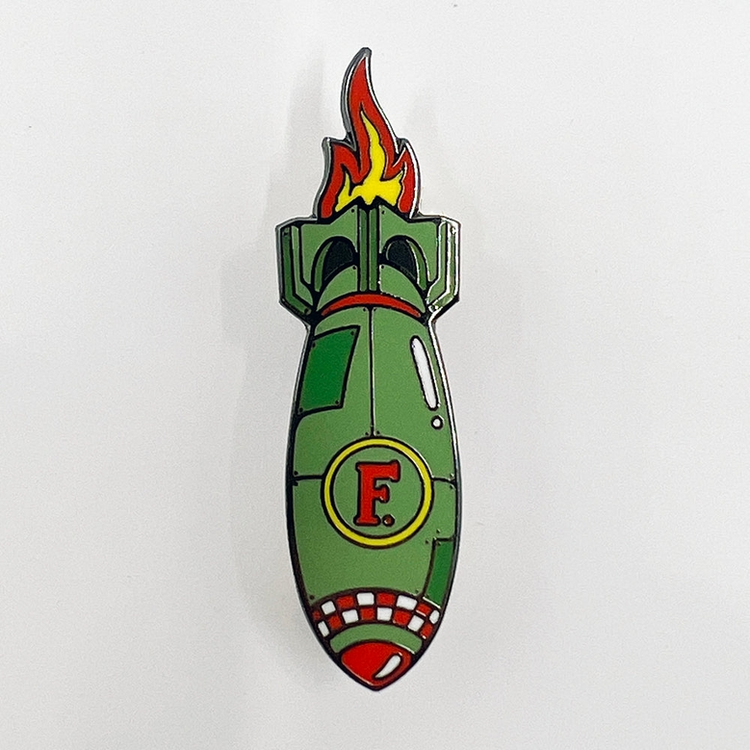 F BOMB PIN