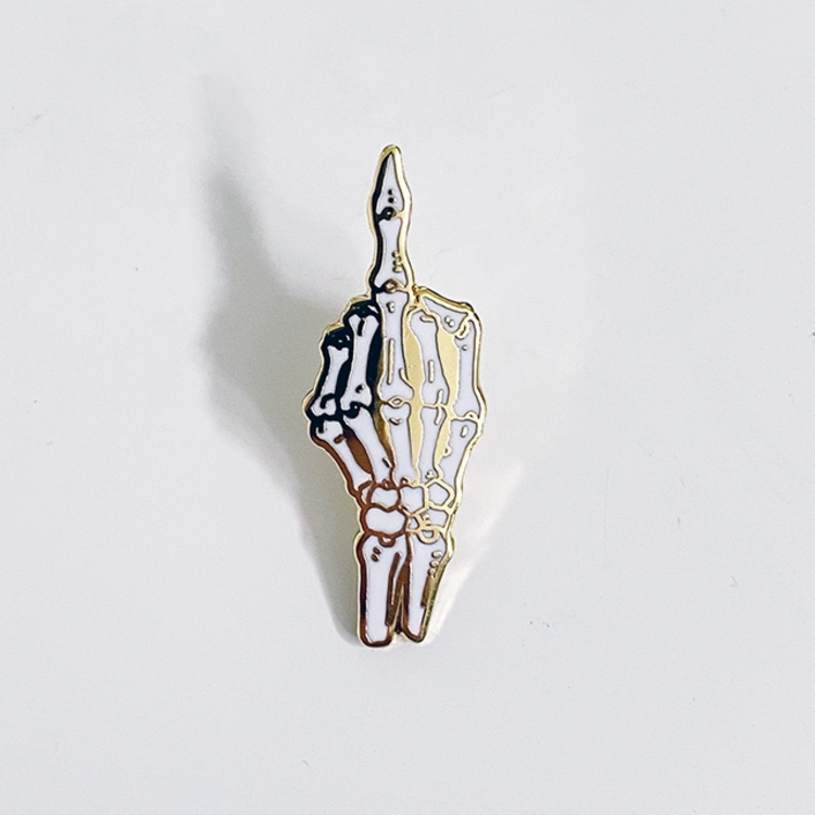 SKELETON FINGER PIN