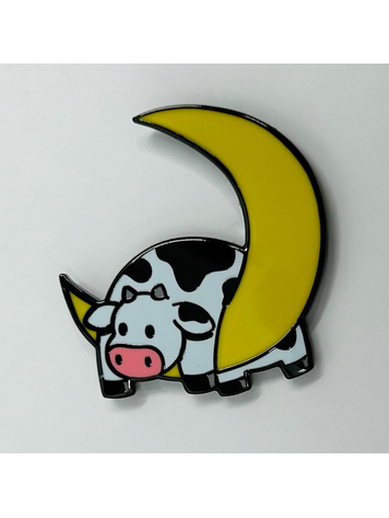 COW JUMPING OVER THE MOON PIN