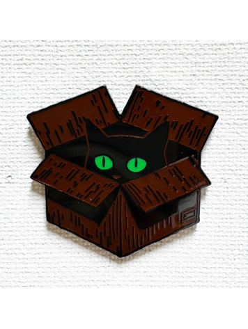 STRIKE GENTLY BOX CAT PIN