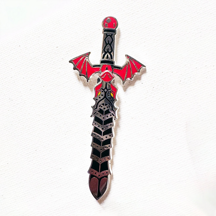 EVIL SWORD DELUXE PIN