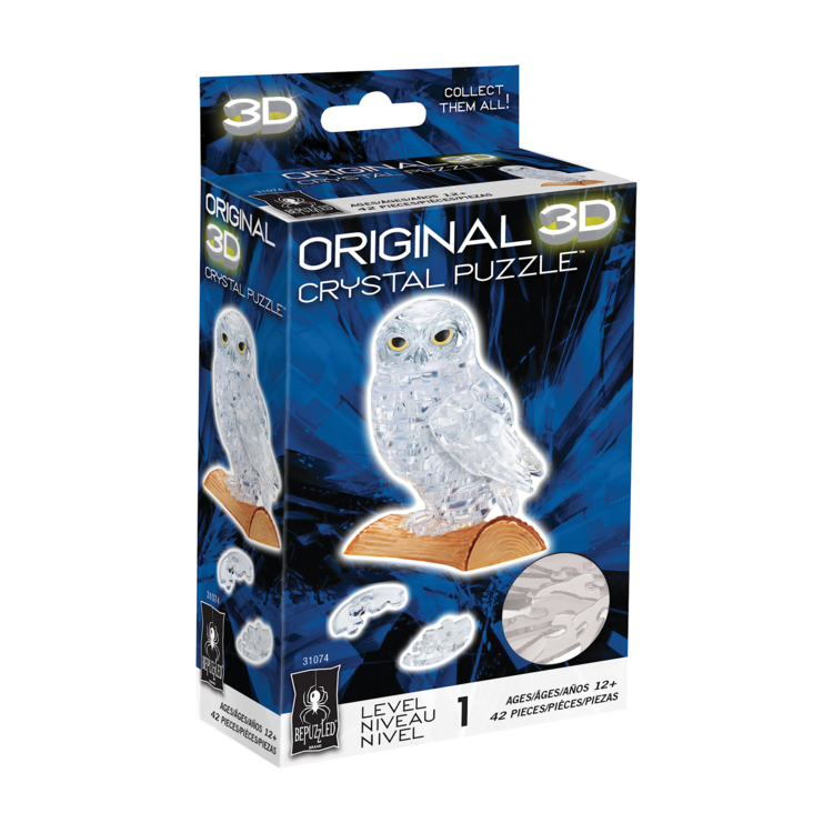 3D CRYSTAL PUZZLE OWL
