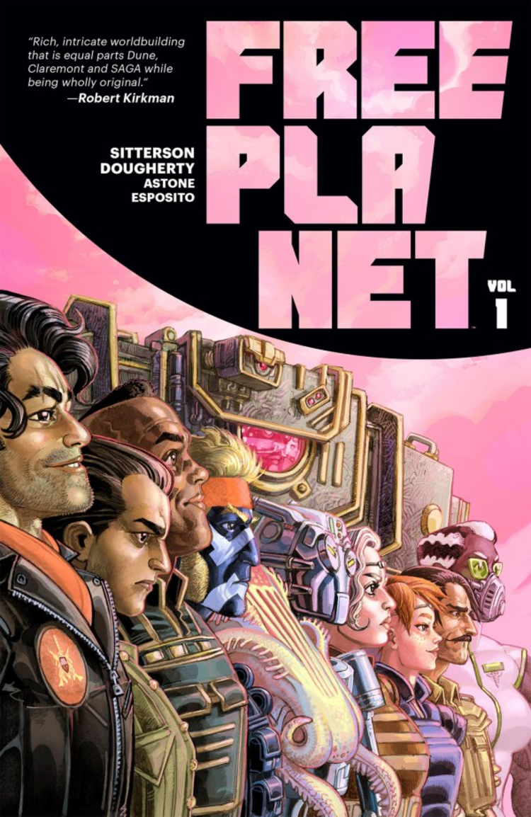IMAGE COMICS FREE PLANET TP VOL 01