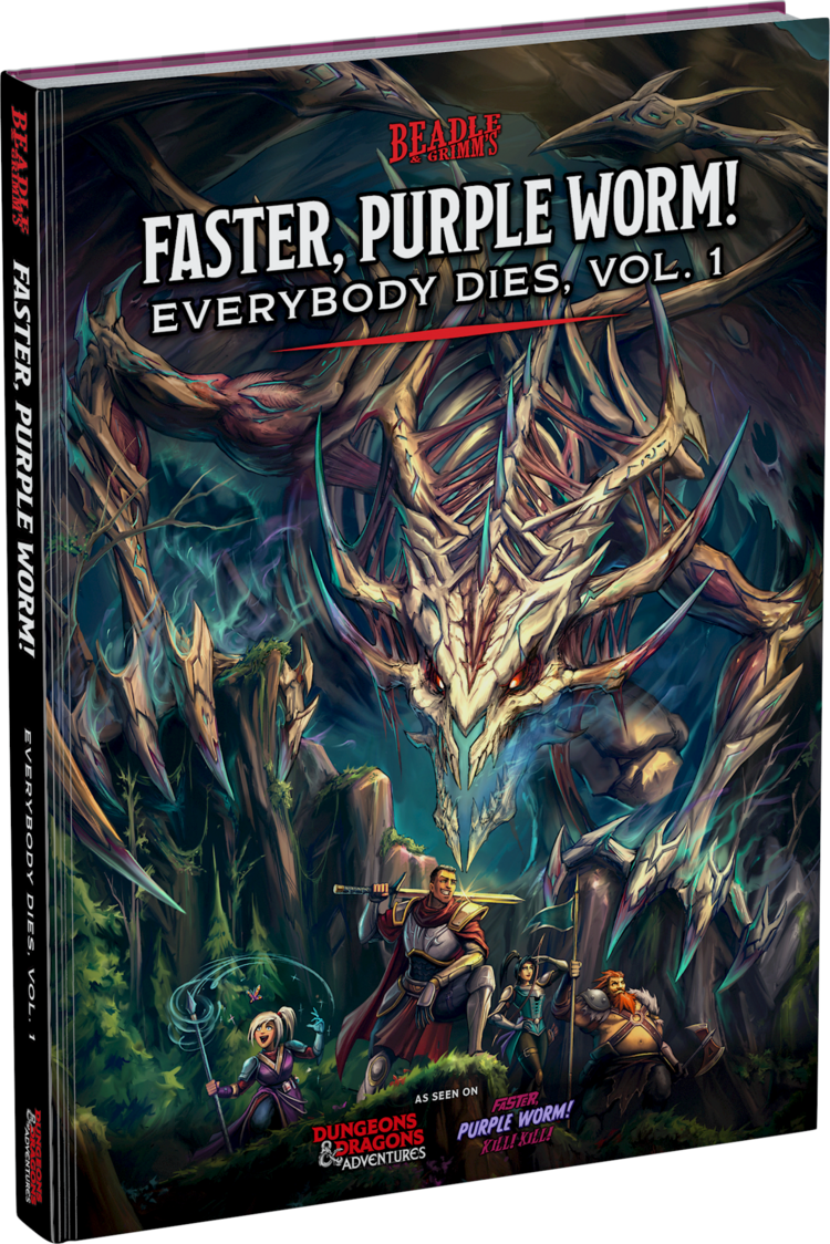 BEADLE & GRIMMS BEADLE & GRIMM'S FASTER PURPLE WORM! EVERYBODY DIES VOL 1