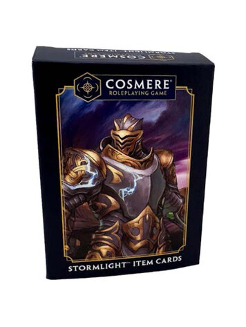 BROTHERWISE GAMES COSMERE RPG STORMLIGHT ITEM CARDS