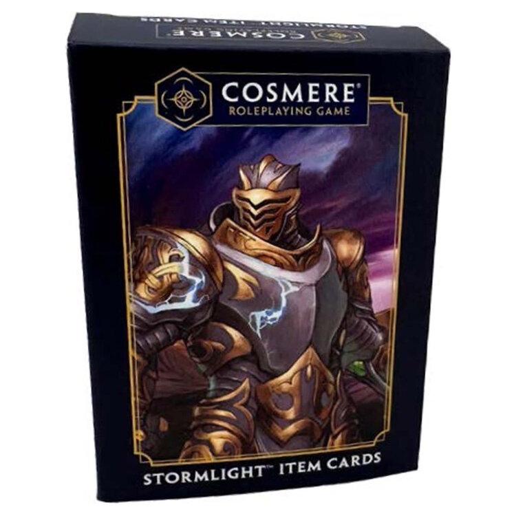 BROTHERWISE GAMES COSMERE RPG STORMLIGHT ITEM CARDS