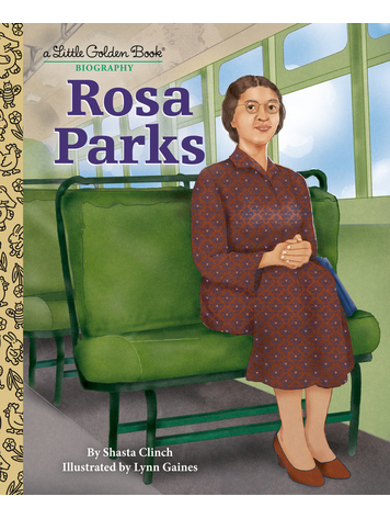 GOLDEN BOOKS ROSA PARKS A LITTLE GOLDEN BOOK BIOGRAPHY