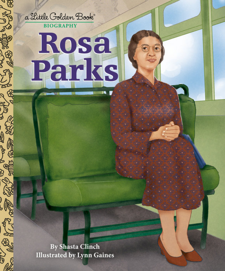 GOLDEN BOOKS ROSA PARKS A LITTLE GOLDEN BOOK BIOGRAPHY