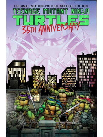 IDW PUBLISHING TEENAGE MUTANT NINJA TURTLES ORIGINAL MOTION PICTURE SPECIAL EDITION 35TH ANNIVERSARY TP