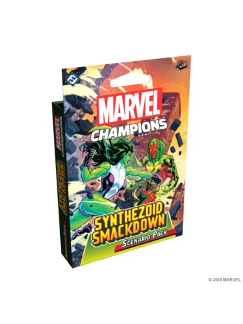 FANTASY FLIGHT GAMES MARVEL CHAMPIONS LCG SYNTHEZOID SMACKDOWN SCENARIO PACK