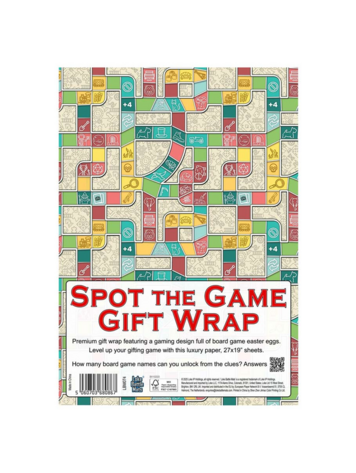SPOT THE GAME GIFT WRAP