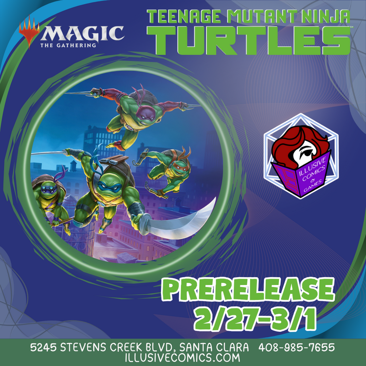 MTG TEENAGE MUTANT NINJA TURTLES PRERELEASE