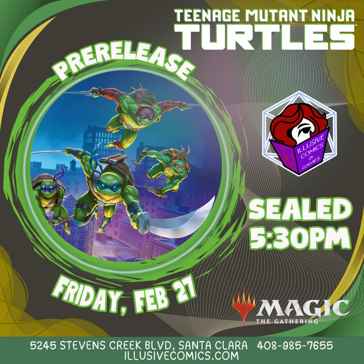 MTG TEENAGE MUTANT NINJA TURTLES PRERELEASE
