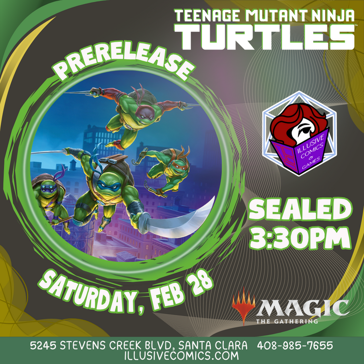 MTG TEENAGE MUTANT NINJA TURTLES PRERELEASE