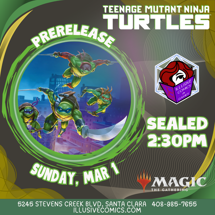 MTG TEENAGE MUTANT NINJA TURTLES PRERELEASE