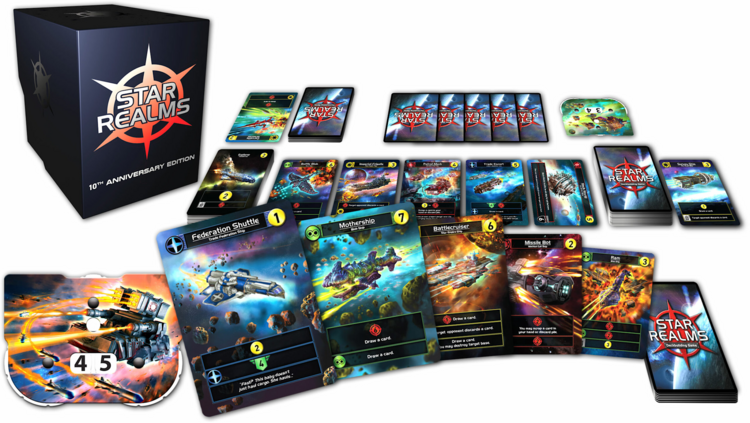 WISE WIZARD GAMES STAR REALMS 10TH ANNIVERSARY EDITION