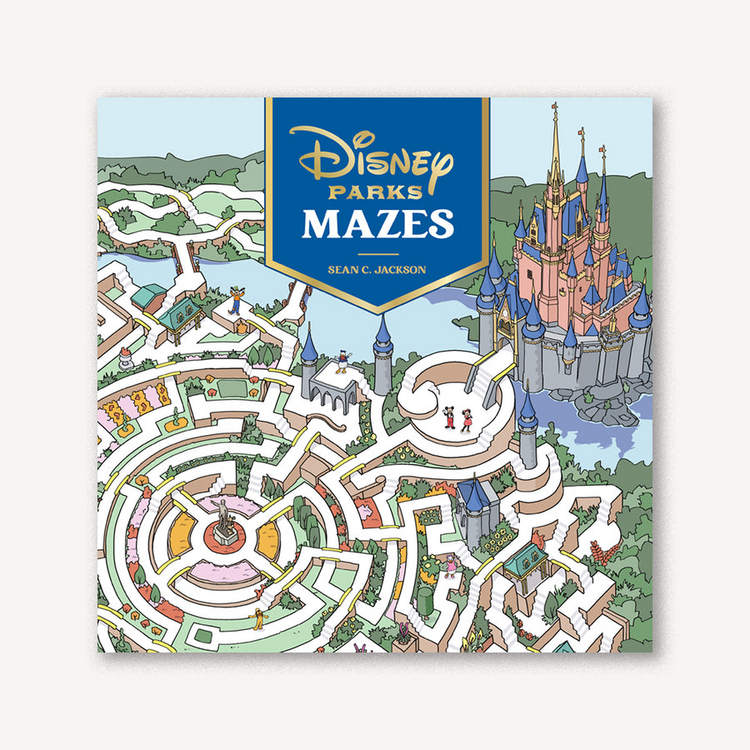CHRONICLE BOOKS DISNEY PARKS MAZES TP