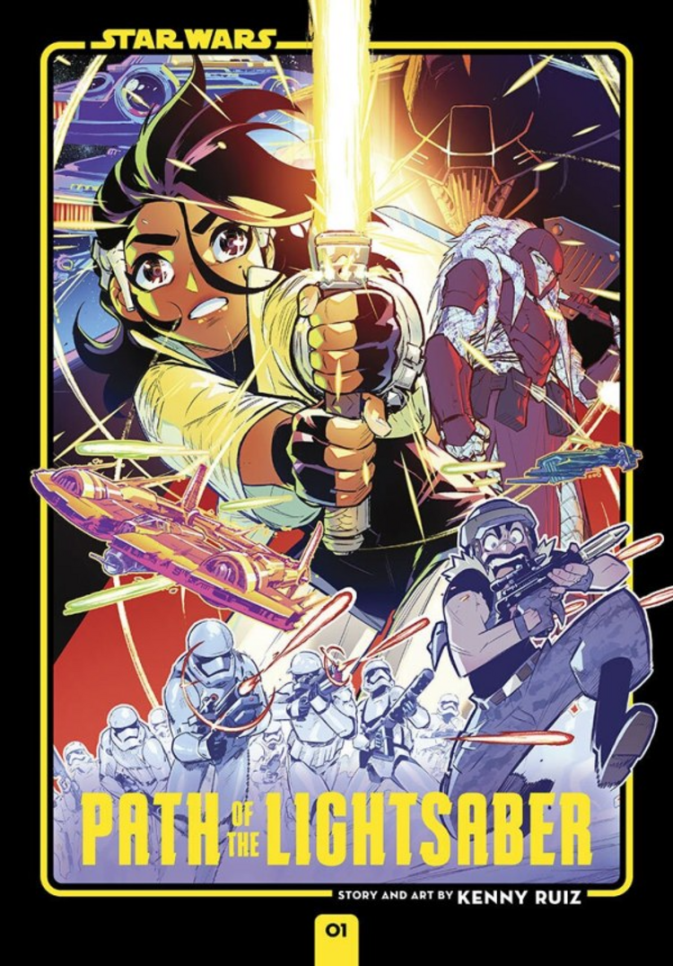 VIZ MEDIA LLC STAR WARS PATH OF THE LIGHTSABER VOL 01