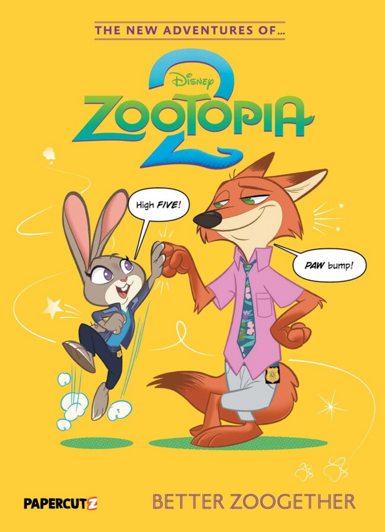 PAPERCUTZ NEW ADVENTURES OF ZOOTOPIA 2 TP VOL 01 BETTER ZOOGETHER