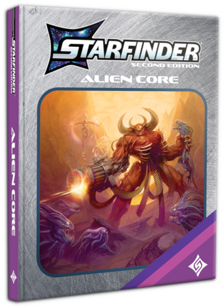 PAIZO PUBLISHING STARFINDER 2ND EDITION ALIEN CORE RETAILER EDITION