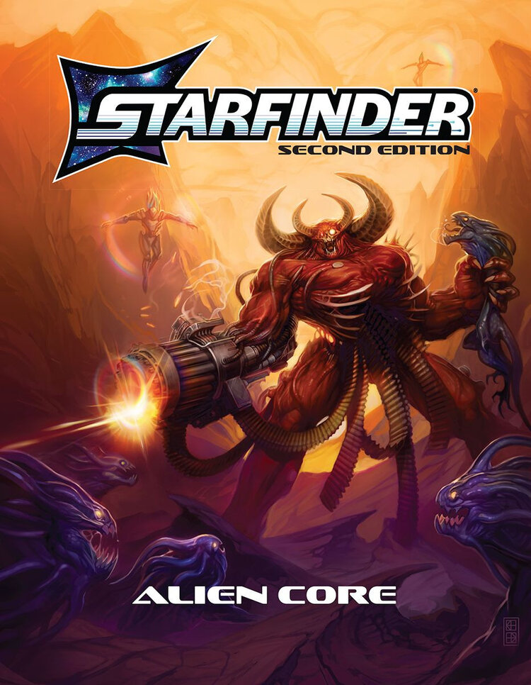 PAIZO PUBLISHING STARFINDER 2ND EDITION ALIEN CORE