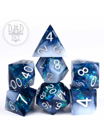 DND DICE DRIFTING DREAMS HANDMADE DICE RPG SET