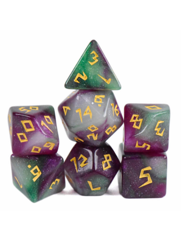 DND DICE QUEST FOR LORE DICE RPG SET