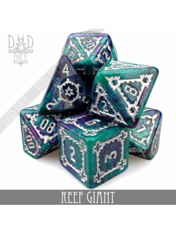 DND DICE REEF GIANT OVERSIZE RPG DICE SET