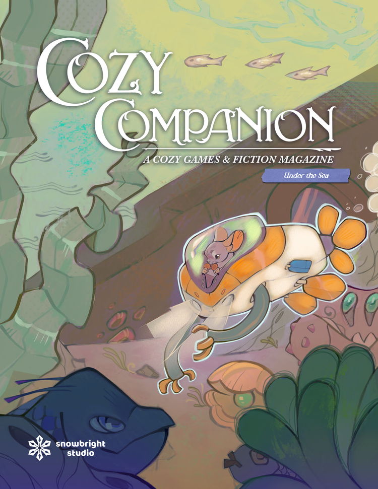 COZY COMPANION A COZY GAMES & FICTION MAGAZINE VOL 15 UNDER THE SEA