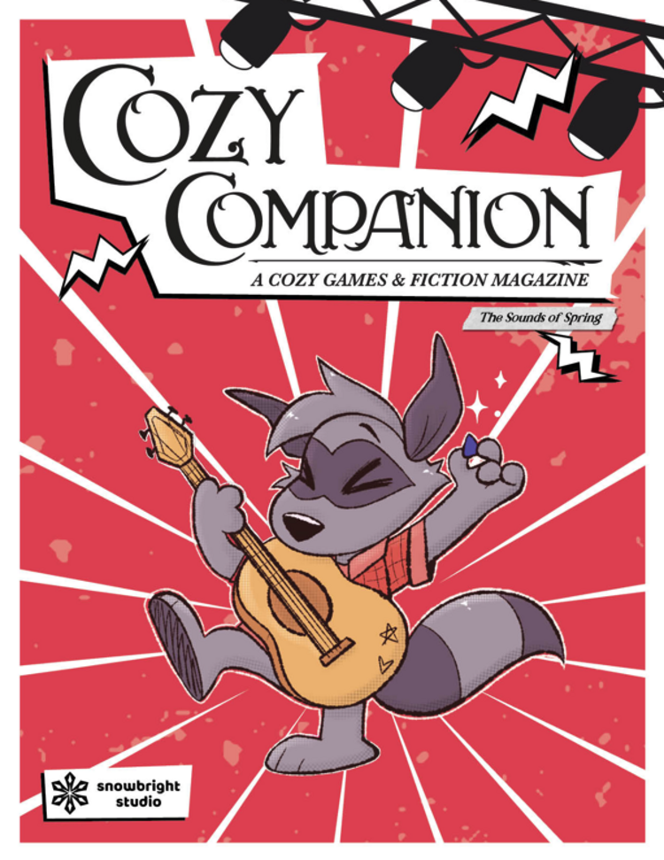 COZY COMPANION A COZY GAMES & FICTION MAGAZINE VOL 13 SOUNDS OF SPRING