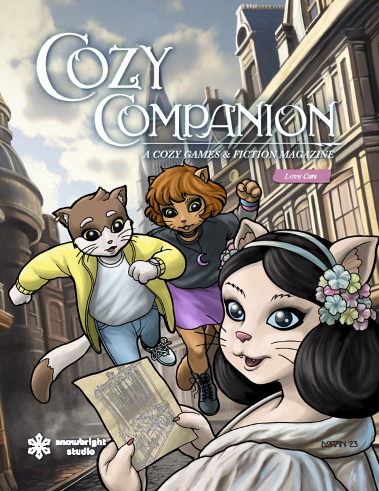 COZY COMPANION A COZY GAMES & FICTION MAGAZINE VOL 06 LOVE CATS