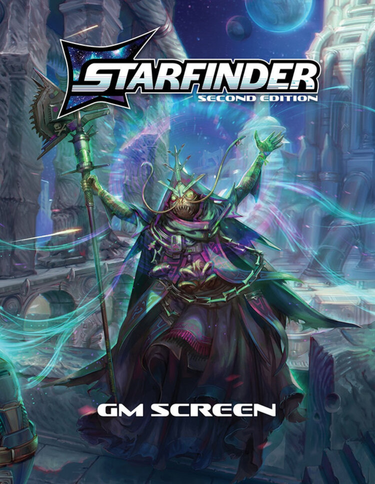 PAIZO PUBLISHING STARFINDER 2ND EDITION GM SCREEN