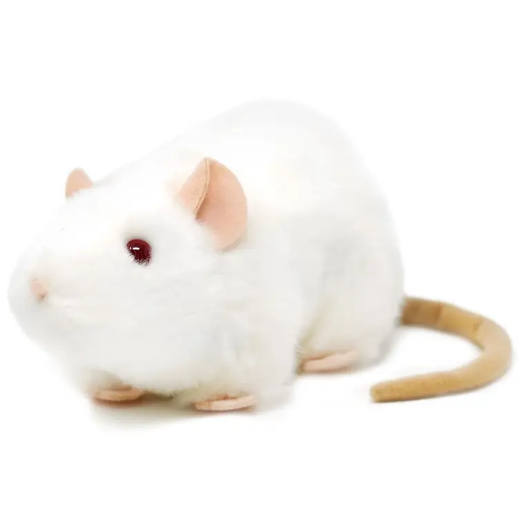 WYLIE THE WHITE RAT 7 INCH PLUSH