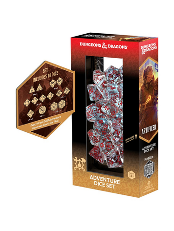 D&D ADVENTURE DICE SET ARTIFICER