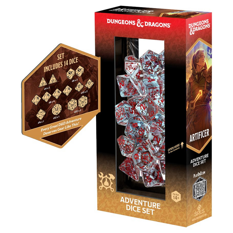 D&D ADVENTURE DICE SET ARTIFICER