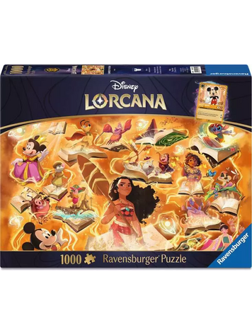 LORCANA GLIMMERS OF THE REALM AMBER PUZZLE 1000 CT