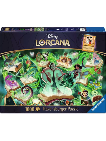 LORCANA GLIMMERS OF THE REALM EMERALD PUZZLE 1000 CT
