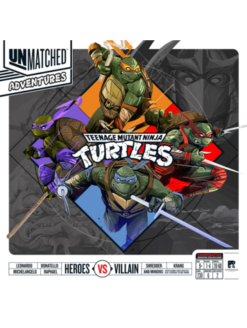 UNMATCHED ADVENTURES TEENAGE MUTANT NINJA TURTLES