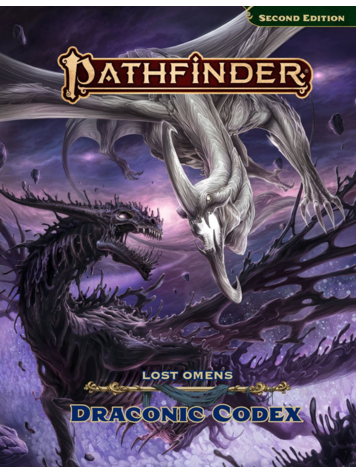 PAIZO PUBLISHING PATHFINDER 2E LOST OMENS DRACONIC CODEX