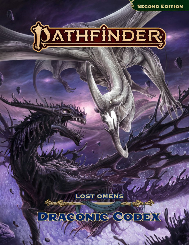 PAIZO PUBLISHING PATHFINDER 2E LOST OMENS DRACONIC CODEX