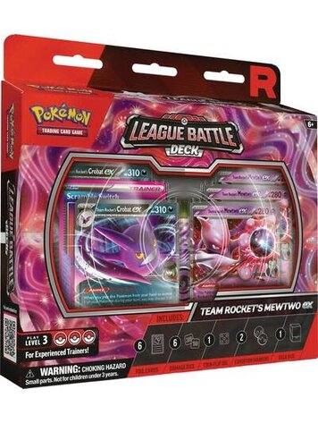 POKEMON COMPANY INTERNATIONAL POKEMON TCG TEAM ROCKET'S MEWTWO EX LEAGUE BATTLE DECK