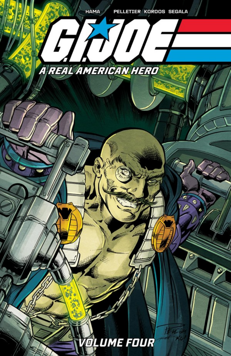 IMAGE COMICS GI JOE A REAL AMERICAN HERO TP VOL 04 DIRECT MARKET EXCLUSIVE PAUL PELLETIER & TONY KORDOS CVR