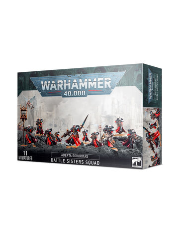 GAMES WORKSHOP WARHAMMER 40K ADEPTA SORORITAS BATTLE SISTERS SQUAD