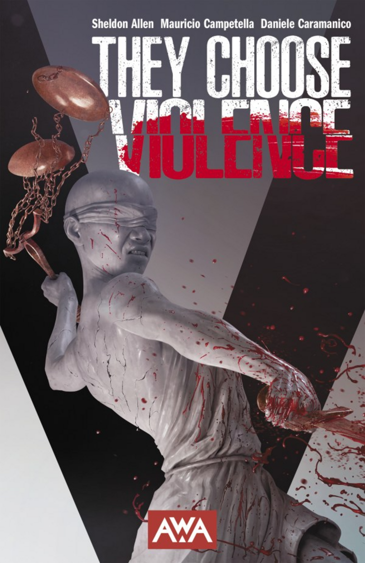 ANTARCTIC PRESS THEY CHOOSE VIOLENCE TP